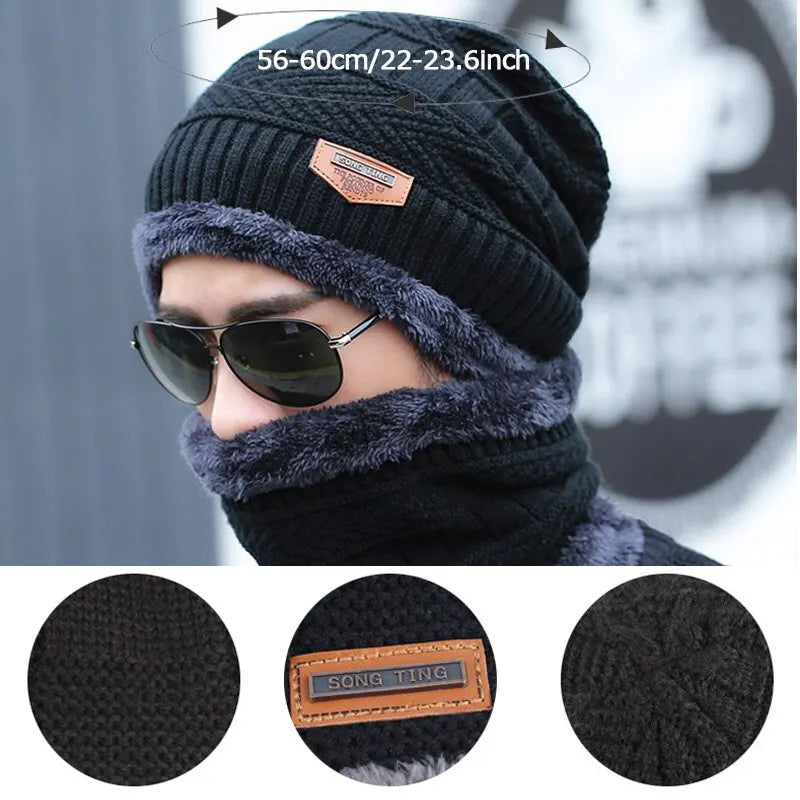 Winter Cap and Neck Warmer for Men & Women – High-Quality 2-Piece Set | Warm Hat & Neck Protector at Best Price